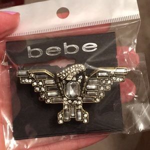 NWT Bebe adjustable eagle ring, O/S